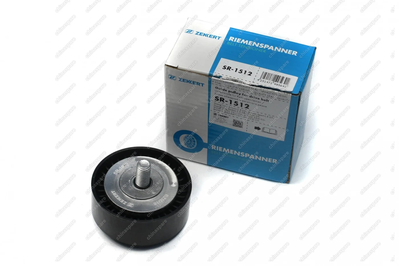 Ролик обводной агрегатного ремня SsangYong Actyon I, II 05-, Rexton I, II 08-, Kyron 05-