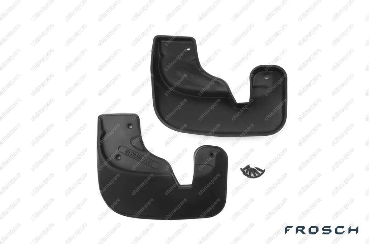 FROSCH4128F11 Брызговики передние RENAULT Sandero Stepway, 2010-2014 2 шт. (optimum) в коробке