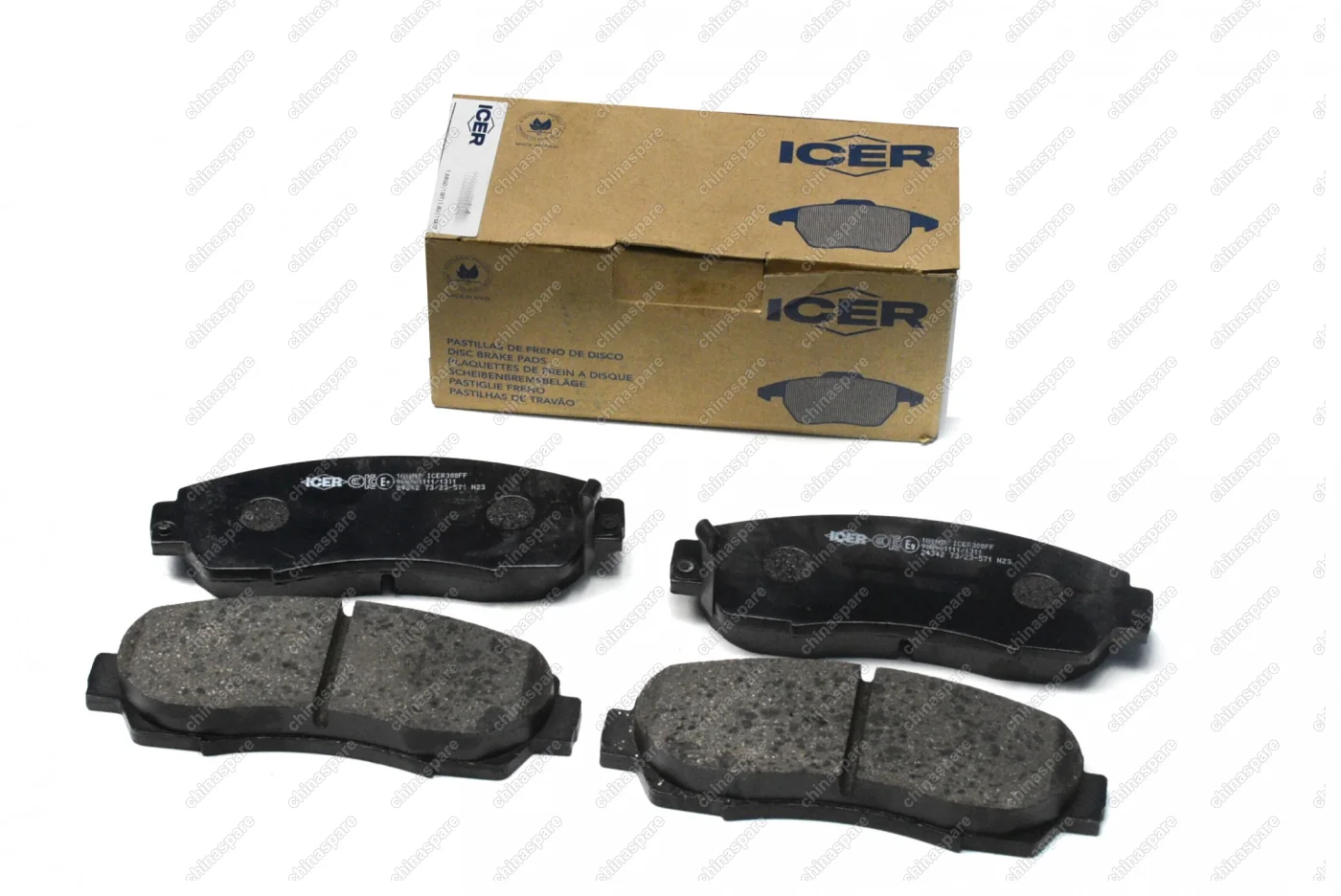 Колодки тормозные передние ICER Haval F7(F7X) / Exeed TXL 2019-, Exeed VX 2019- / Changan CS75