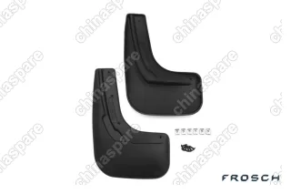 FROSCH5137E10 Брызговики задние VOLKSWAGEN Polo, 2015->, сед., 2 шт. (optimum) в коробке