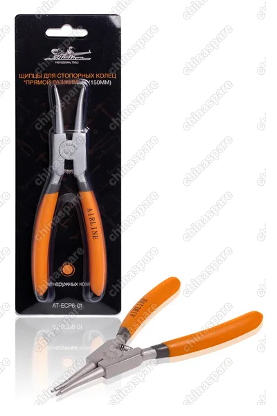 AT-ECP6-01 Щипцы для стопорных колец «прямой разжим» 6 дюймов (150мм)