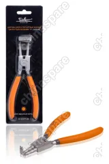 AT-ECP7-04 Щипцы для стопорных колец «загнутый разжим» 7 дюймов (180мм)
