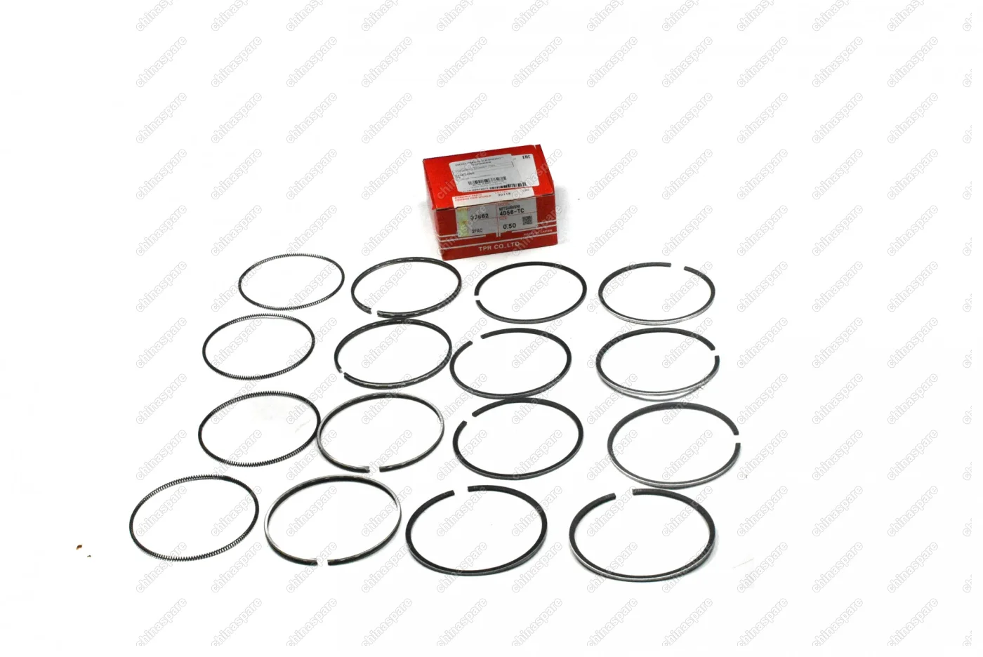 Кольца поршневые +0,50 4D55/56 D4BH  MITSUBISHI DELICA/L200/PAJERO/MONTERO 4D55/56 (поршень 6491)