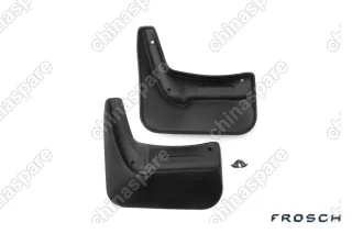 FROSCH4105E10 Брызговики задние RENAULT Logan, 2004, 2010-> (установка без подкрылок, optimum)