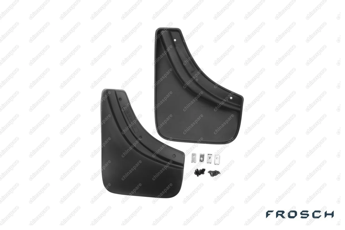 FROSCH4716E11 Брызговики задние SUZUKI SX4 03/2007-> (с расширителем арок), (optimum) в коробке