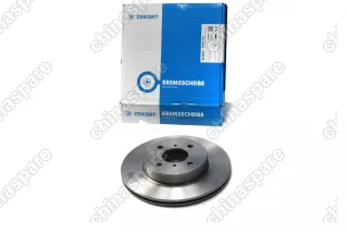 Диск тормозной передний Zekkert Chery Kimo, QQ6