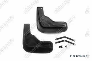 Брызговики передние HAVAL H6, 2014->, без порогов, вн. 2шт. (optimum) в пакете