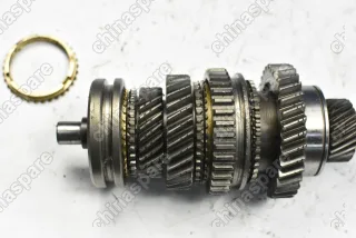 Вал вторичный КПП 4/4 Great Wall Deer, Safe (под электро раздатку) в сборе (уценка)