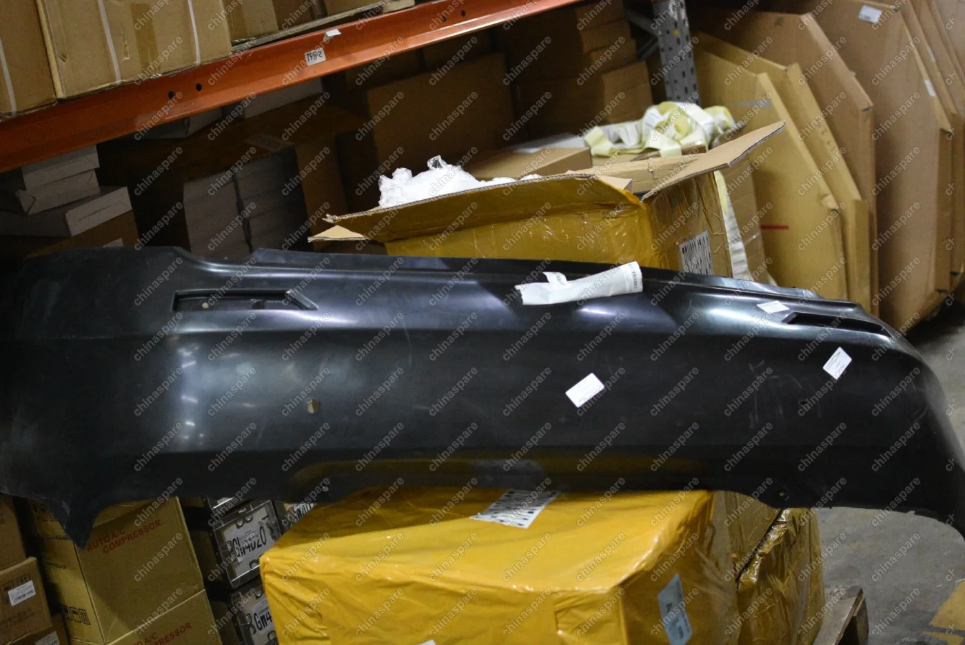 Бампер задний (с отверстиями под парктроник) Lifan Cebrium (уценка)