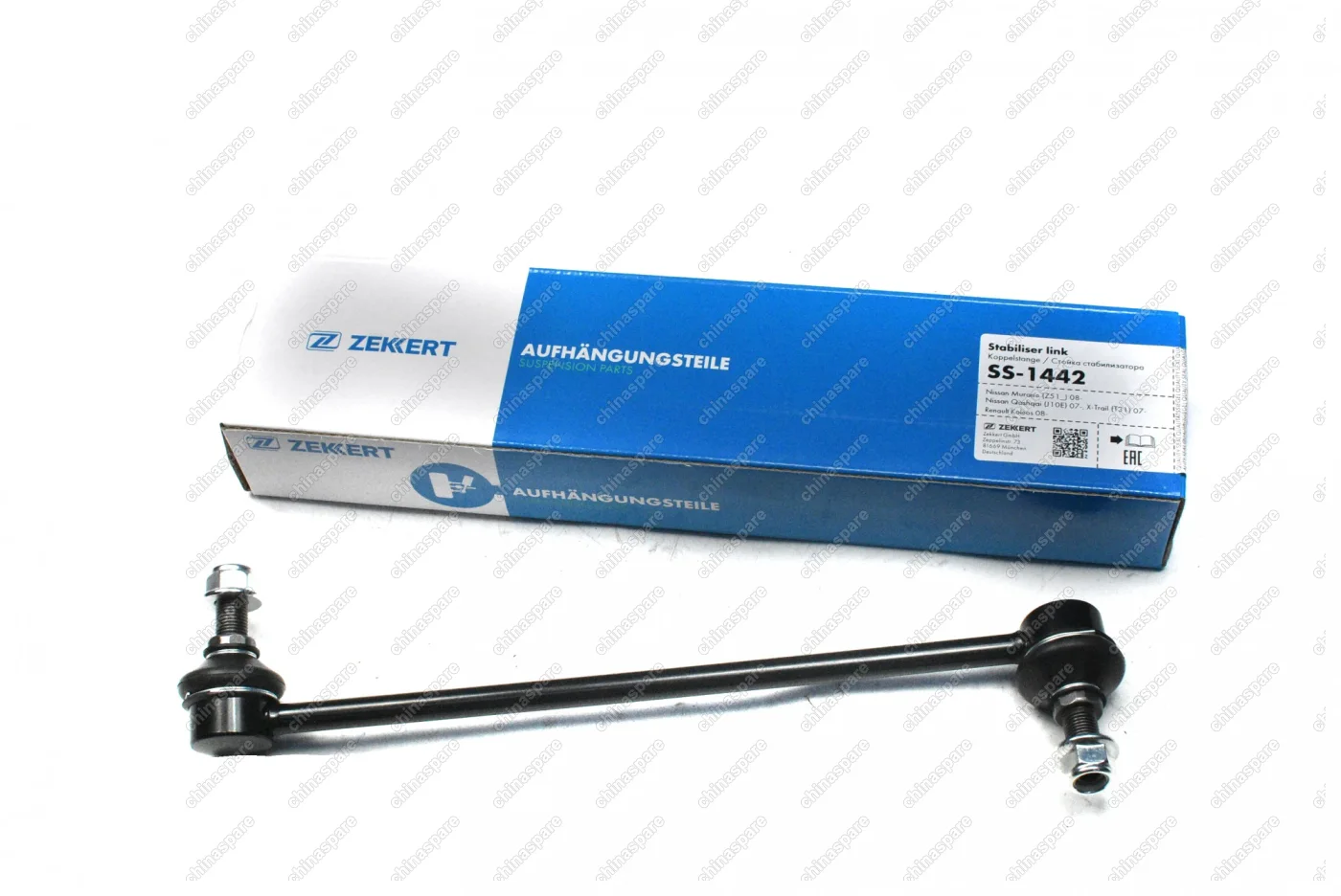 Стойка стабилизатора передняя правая Zekkert Nissan Teana (J32) 08-, Qashqai (J10) 07-, X-Trail (T31, T32) 07- / Renault Koleos I, II 08-