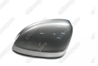 Крышка зеркала левая под ассистент (пластик), цвет серебристый металлик