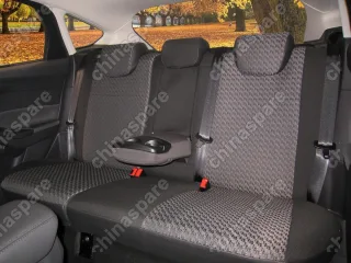 1762480CB Автомобильные чехлы, жаккард - черная эко-кожа для FORD Focus 2011-, комплектация Titanium