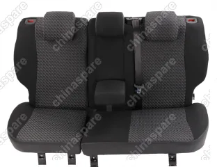 1751431CB Автомобильные чехлы, жаккард – черная эко-кожа для FORD Мондео 2007-2014, комплектация Trend