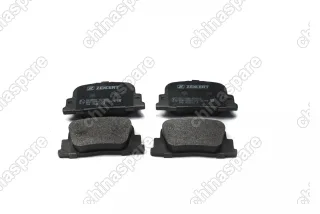 Колодки тормозные задние (комплект) Zekkert BYD F3, F3R