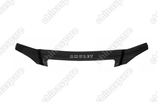 Дефлектор капота (ЕВРО крепеж) CHERY AMULET 2003-2012 седан