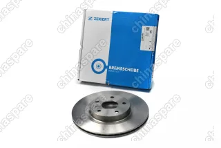 Диск тормозной передний Zekkert Chery IndiS
