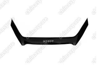 Дефлектор капота (ЕВРО крепеж) CHERY M11 (A3)2008-2015 седан /  хэтчбек