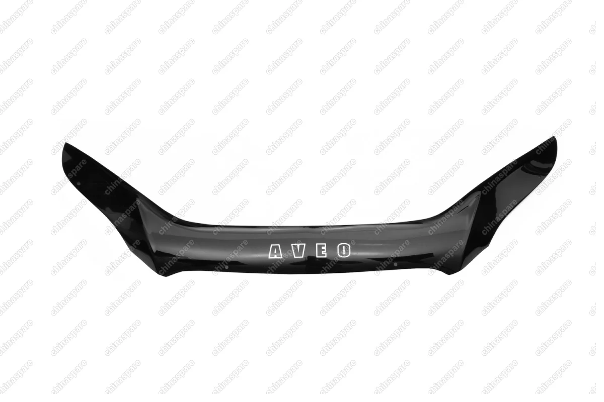 REINHD602 Дефлектор капота (ЕВРО крепеж) CHEVROLET AVEO 2008-2012 хэтчбек