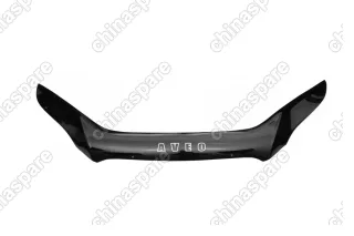REINHD602 Дефлектор капота (ЕВРО крепеж) CHEVROLET AVEO 2008-2012 хэтчбек