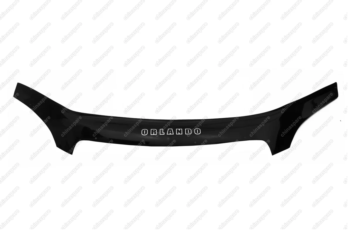 Дефлектор капота (ЕВРО крепеж) CHEVROLET ORLANDO 2010-2015 кроссовер