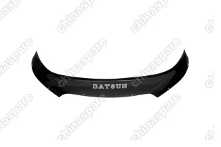 Дефлектор капота (ЕВРО крепеж) DATSUN ON-DO (широкий)2014- седан