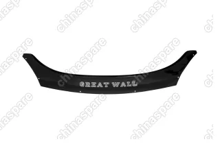 Дефлектор капота (ЕВРО крепеж) GREAT WALL HOVER H3 2005-2010 внедорожник