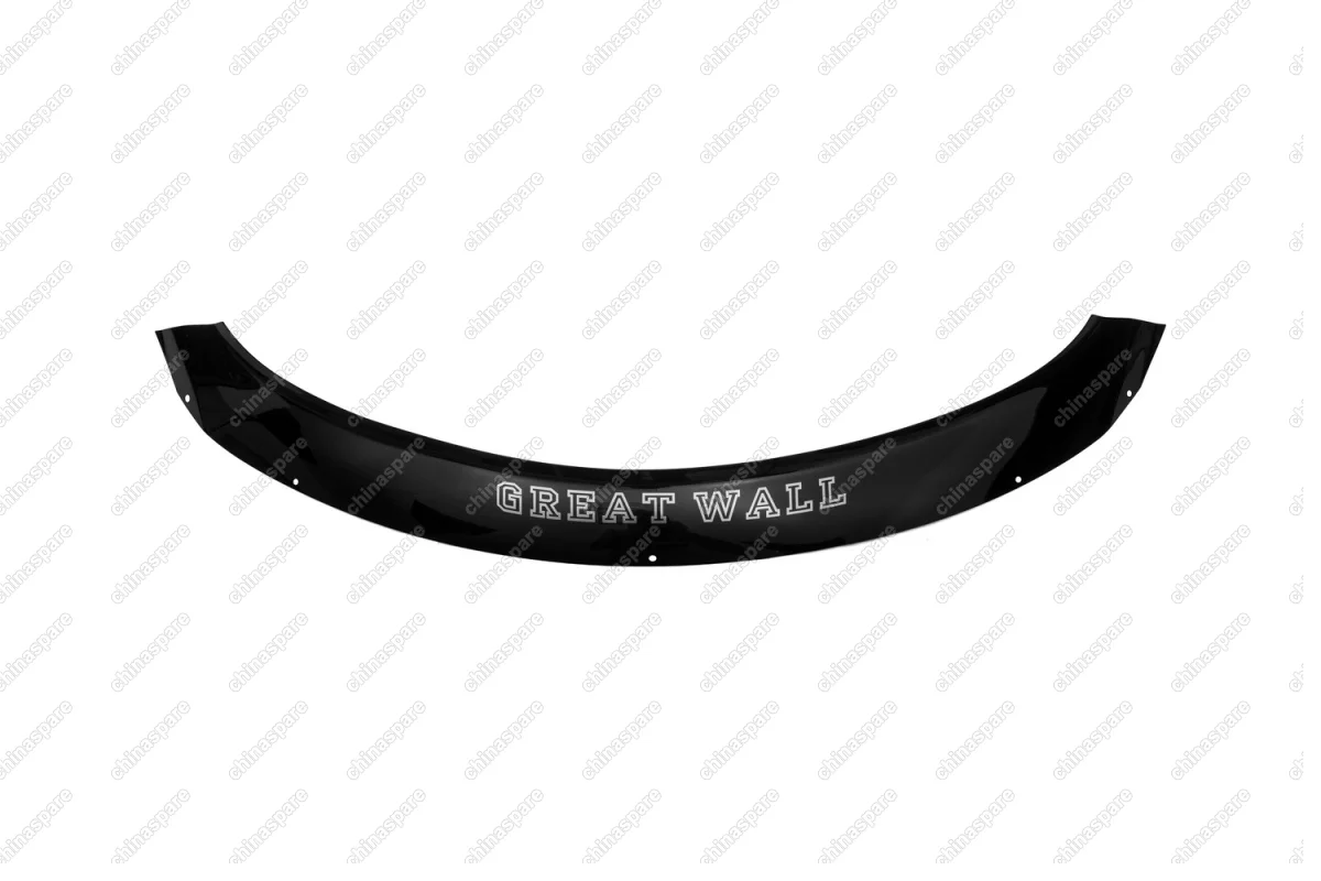 Дефлектор капота (ЕВРО крепеж) GREAT WALL HOVER H5 2010-2016 внедорожник