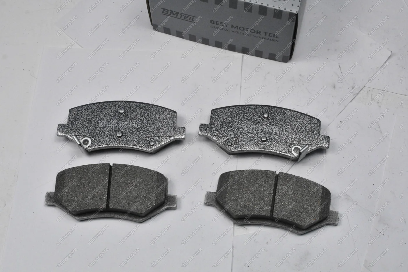 Колодка тормозная передняя (комплект) BMTEIL JAC S2, S3