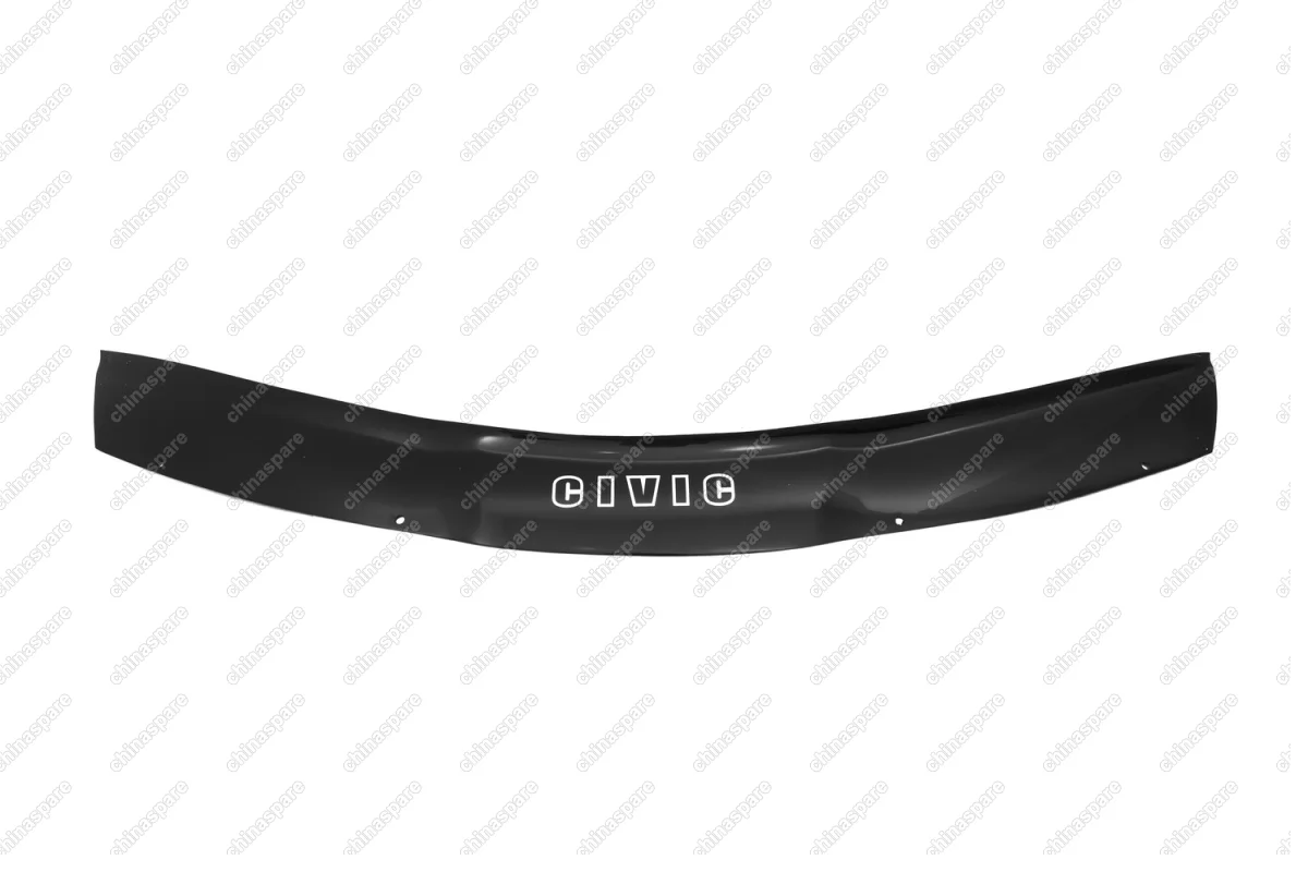 REINHD649 Дефлектор капота (ЕВРО крепеж) HONDA CIVIC 2006-2012 хэтчбек