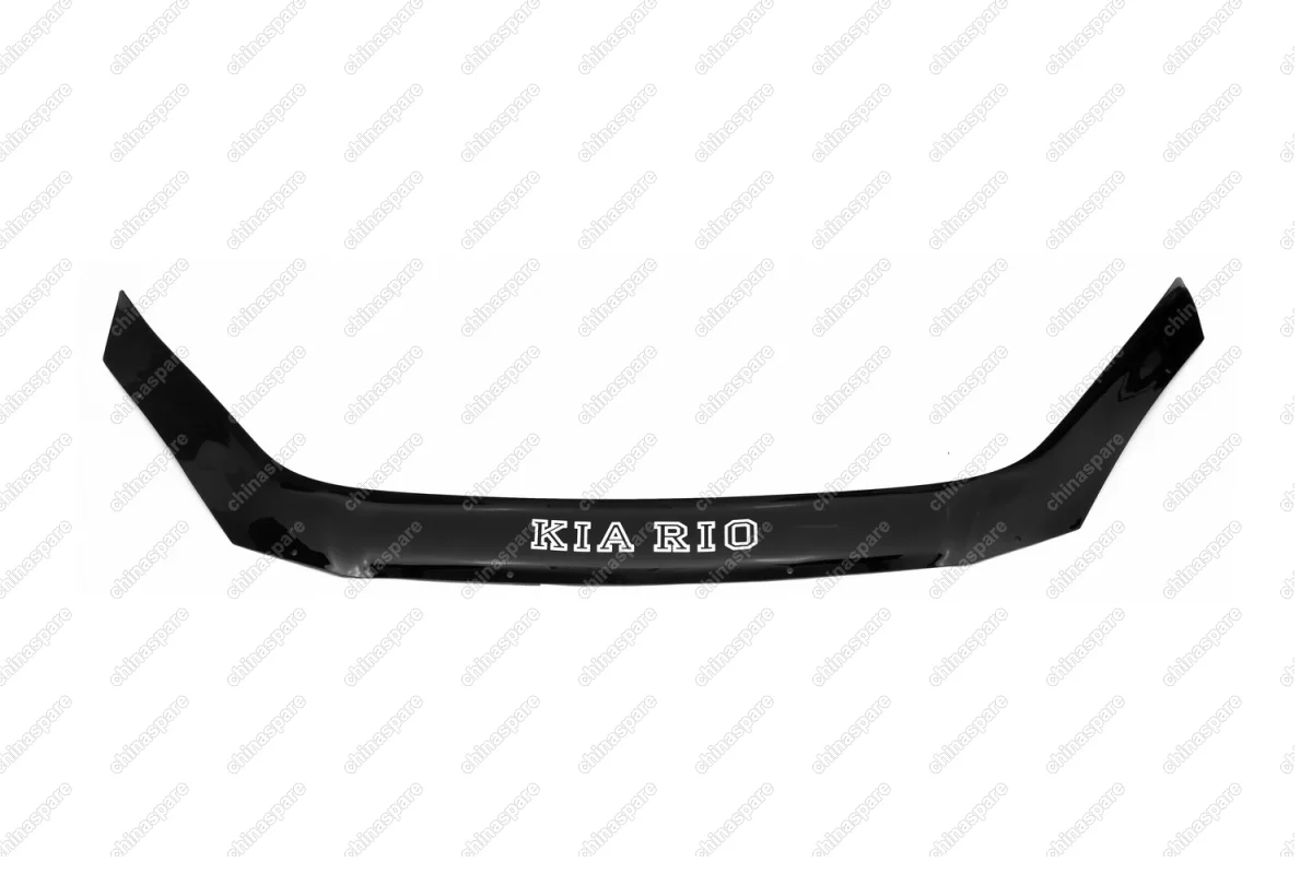 Дефлектор капота (ЕВРО крепеж) KIA RIO II 2005-2011