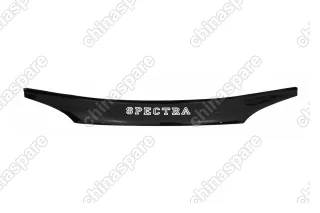 REINHD676 Дефлектор капота (ЕВРО крепеж) KIA SPEKTRA 2005-2010 седан