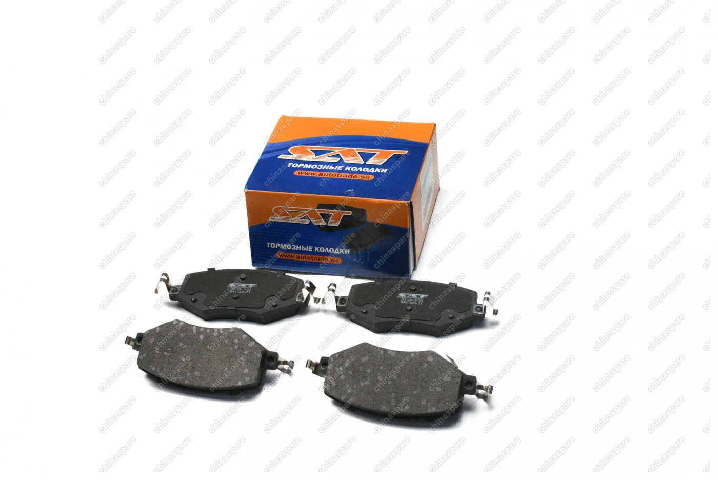 Колодки тормозные передние SAT JAC J7