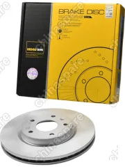 Диски тормозные передние UIDNU (комплект) FAW Besturn X40