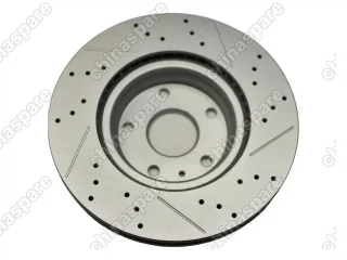 Диски тормозные передние перфорированные с насечками 3520006CAD0100 (комплект) UIDNU GAC GS8