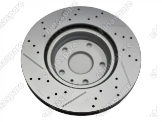 Диски тормозные передние перфорированные с насечками 3520006CAD0100 (комплект) UIDNU GAC GS8