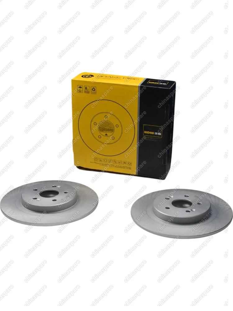 Диск тормозные задние (комплект) UIDNU Chery Tiggo 4 / 7 / 8 / 8 Pro / Omoda C5/ Tiggo 7 Pro Max/ Jaecoo 7
