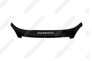 Дефлектор капота (ЕВРО крепеж) NISSAN QASHQAI 2006-2011 кроссовер