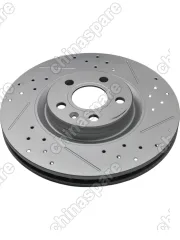 Диски тормозные передние перфорированные (комплект) UIDNU Geely Tugella FY-11