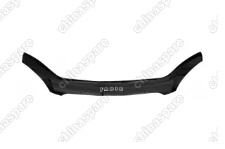 REINHD749 Дефлектор капота (ЕВРО крепеж) SKODA FABIA (5J) 2007-2010 хэтчбек