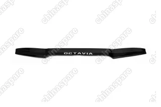 REINHD752 Дефлектор капота (ЕВРО крепеж) SKODA OCTAVIA 1998-2013 седан