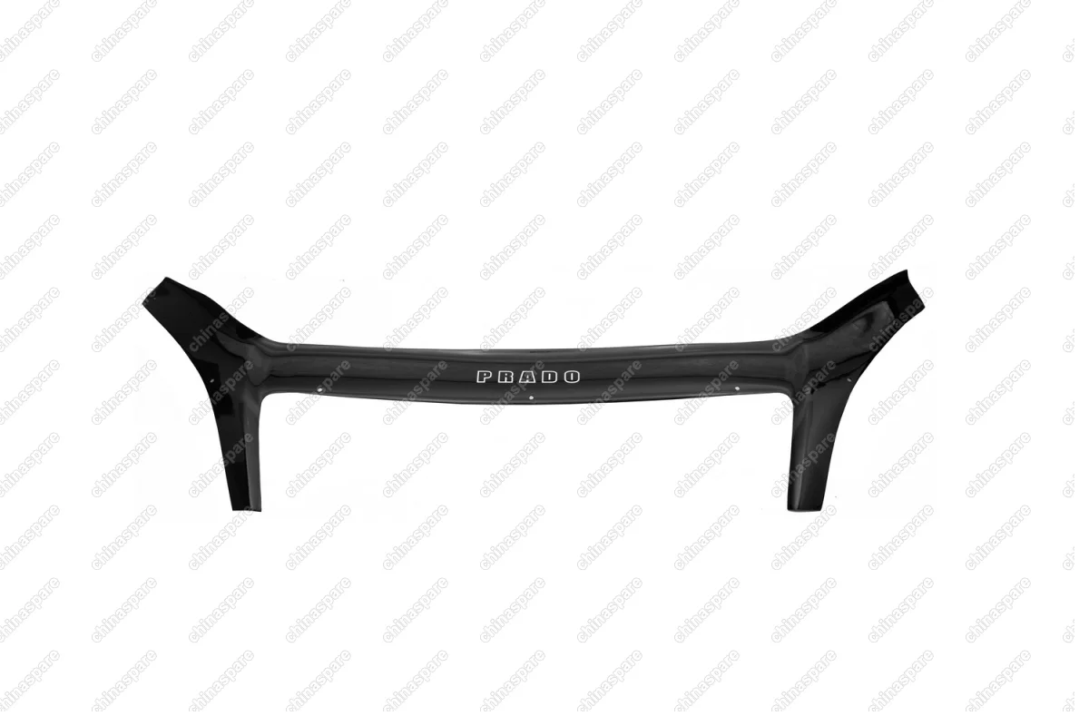 Дефлектор капота (ЕВРО крепеж) TOYOTA LAND CRUISER PRADO 120 2003-2009 внедорожник