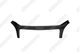 Дефлектор капота (ЕВРО крепеж) TOYOTA LAND CRUISER PRADO 120 2003-2009 внедорожник