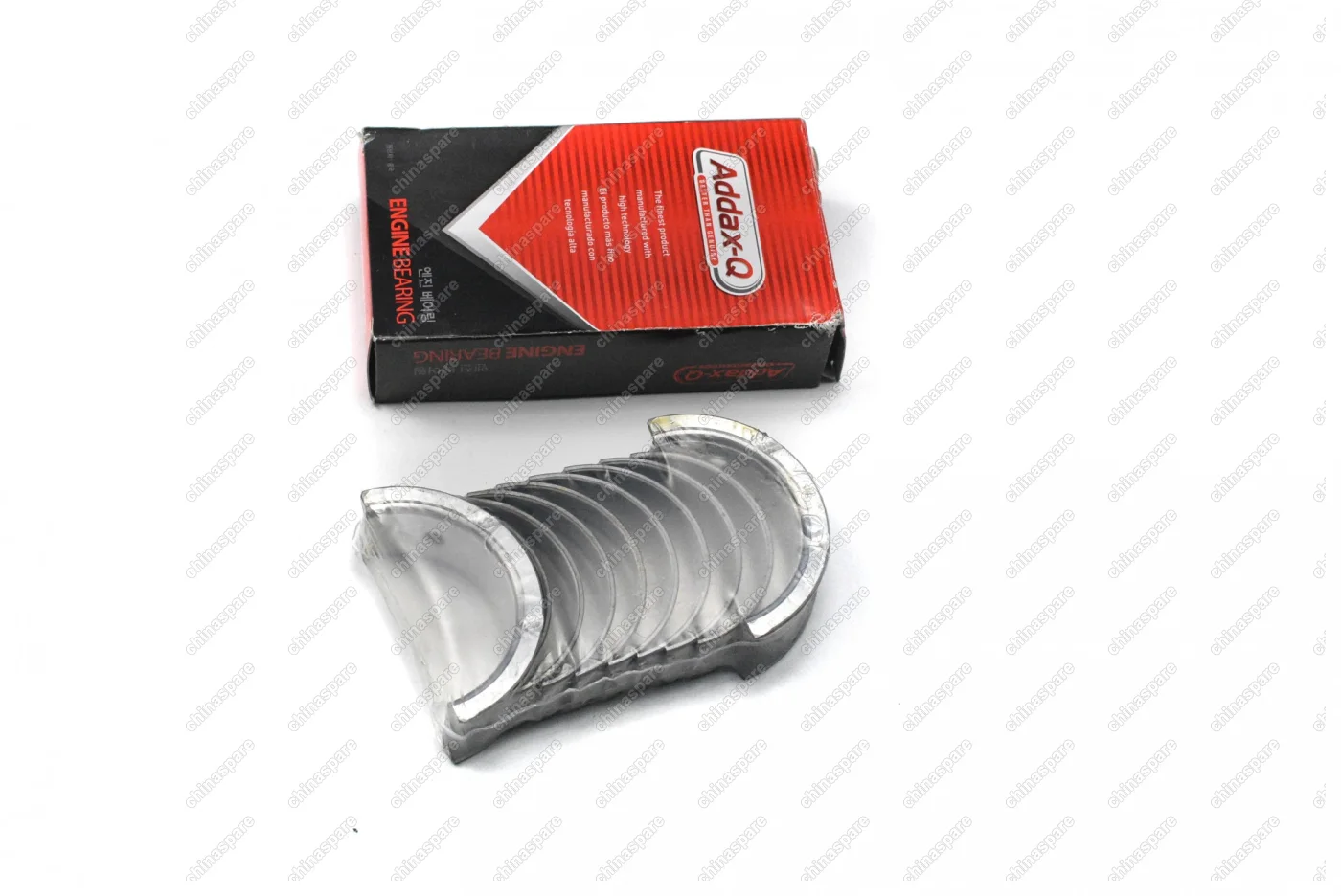 Вкладыши коренные (с полукольцами) Addax-Q Hyundai D4BH / D4BF Starex / Porter ,G51,G52B,4D55 (R1 +0,25)