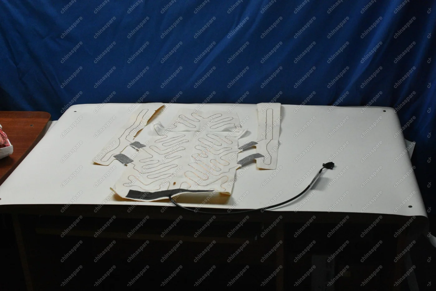 Нагревательный элемент сиденья (задняя спинка) Skoda Karoq