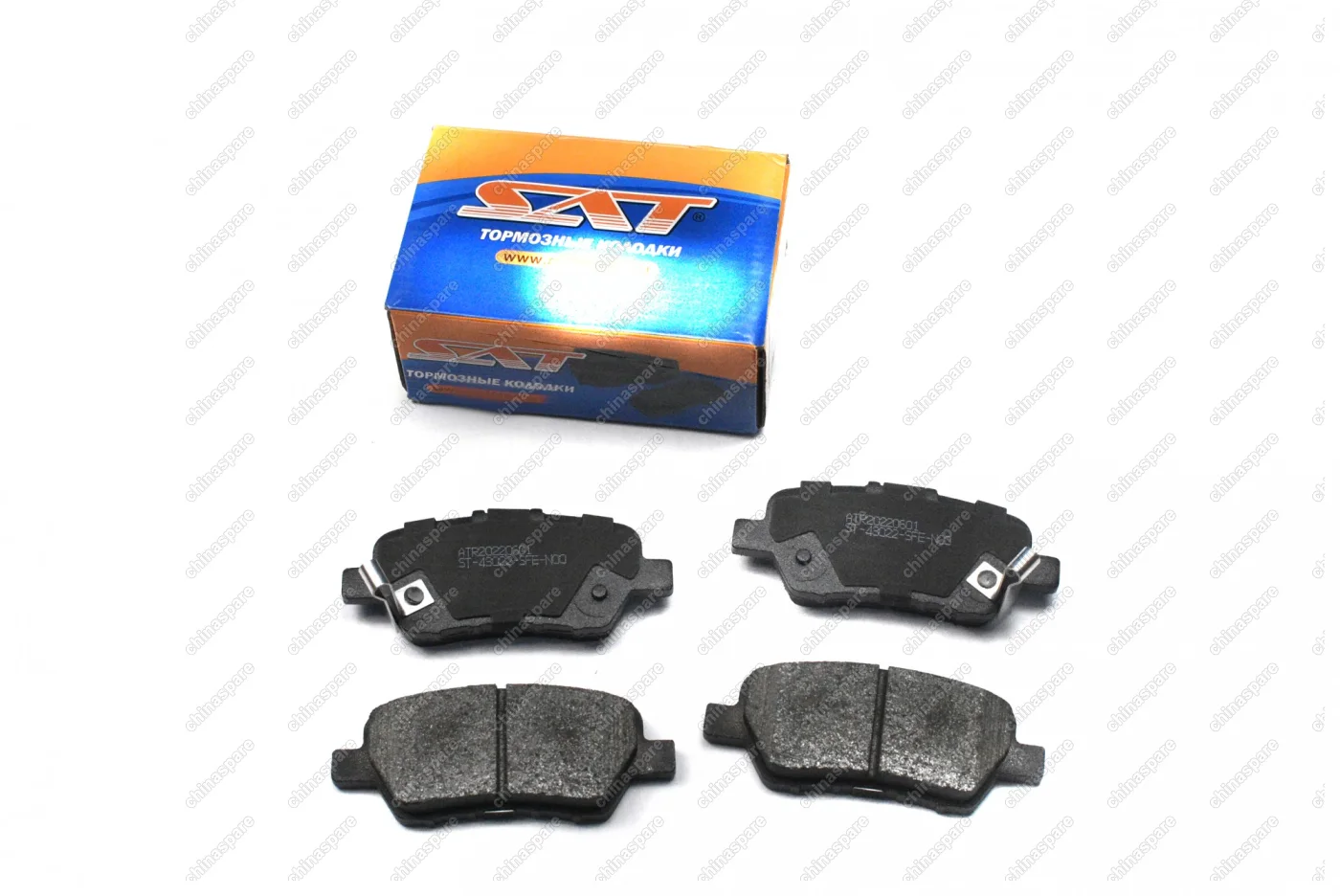 Колодки тормозные задние (комплект) SAT Honda Civic FB/FM/FK 12-/Odyssey RB# 03-08 / STEPWAGON RG# 05-09
