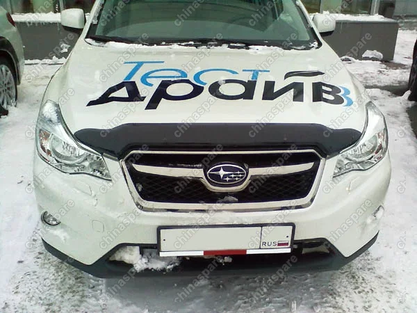 NLDSSUIMP1112 Дефлектор капота темный SUBARU IMPREZA 2011-/SUBARU XV 2012-2017, NLD.SSUIMP1112