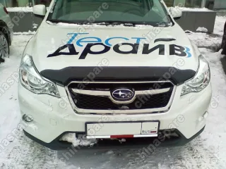 NLDSSUIMP1112 Дефлектор капота темный SUBARU IMPREZA 2011-/SUBARU XV 2012-2017, NLD.SSUIMP1112