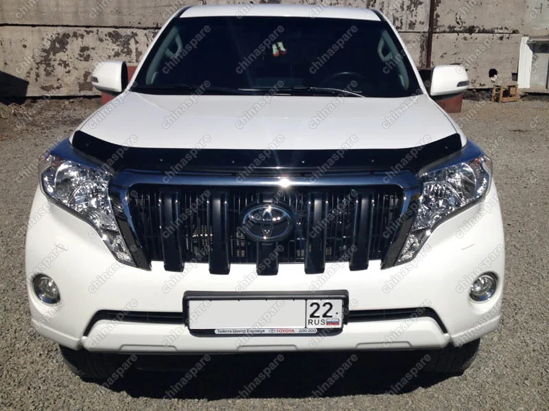 Дефлектор капота темный TOYOTA LAND CRUISER PRADO 150 2013-2017, NLD.STOLCP1312