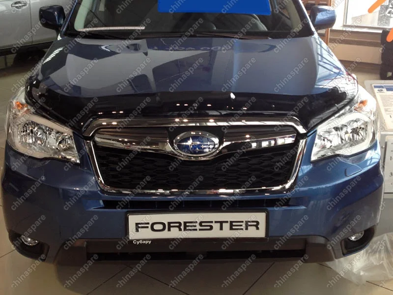 NLDSSUFOR1312 Дефлектор капота темный Subaru Forester 2013-2018, NLD.SSUFOR1312
