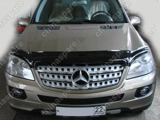 NLDSMERM0512 Дефлектор капота темный MERCEDES ML 2005-2011